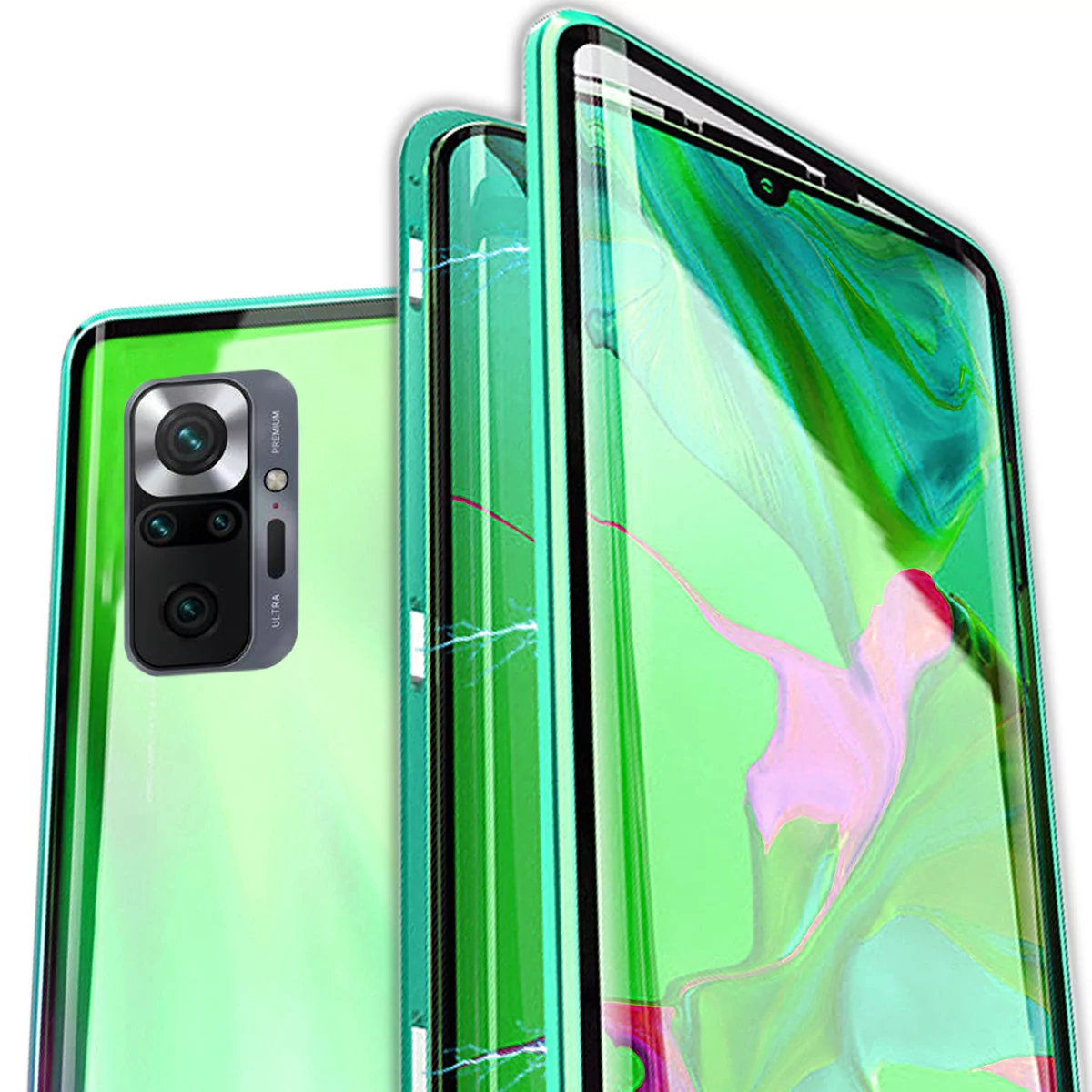 Etui MAGNETYCZNE OXYGEN do Redmi NOTE 10