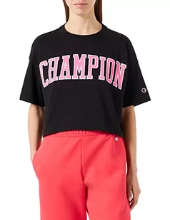 Champion T-shirt damski, czarny, XL - Koszulki i topy damskie - miniaturka - grafika 1