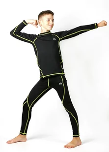 Rough Radical, Bielizna dziecięca termoaktywna KRIS, Czarny, rozm. 152/158 - Pozostała odzież narciarska - miniaturka - grafika 1