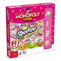 Winning Moves Monopoly Junior Shopkins - Gry planszowe - miniaturka - grafika 1