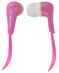 Esperanza EH146P Różowy - Słuchawki - miniaturka - grafika 1