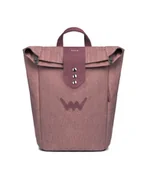 Plecaki - Plecak miejski damski Vuch Lutine ciemnoróżowy uniwersalny - miniaturka - grafika 1