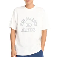 Koszulki sportowe męskie - Koszulka New Balance MT43504SST - biała - miniaturka - grafika 1