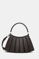 Torebki damskie - Lacoste torebka skórzana kolor brązowy NU5011DP - miniaturka - grafika 1