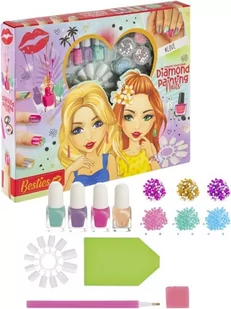 Zestaw Besties do ozdabiania paznokci - Zabawki kreatywne - miniaturka - grafika 1