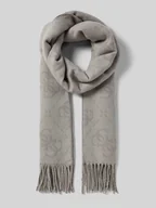 Apaszki i szaliki damskie - Szal z wystrzępieniami - miniaturka - grafika 1