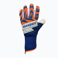 Piłka nożna - Rękawice bramkarskie 4Keepers Equip Puesta Nc niebiesko-pomarańczowe EQUIPPUNC 45056 - miniaturka - grafika 1