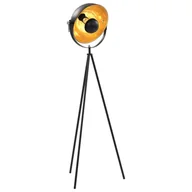 Lampy stojące - vidaXL vidaXL Lampa stojąca, E27, czarno-złota, 31 cm - miniaturka - grafika 1