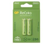 Ładowarki i akumulatory - GP Batteries 2 x akumulatorki AA R6 ReCyko 2700 Series Ni-MH 2600mAh 270AAHCE-5EB2 - miniaturka - grafika 1