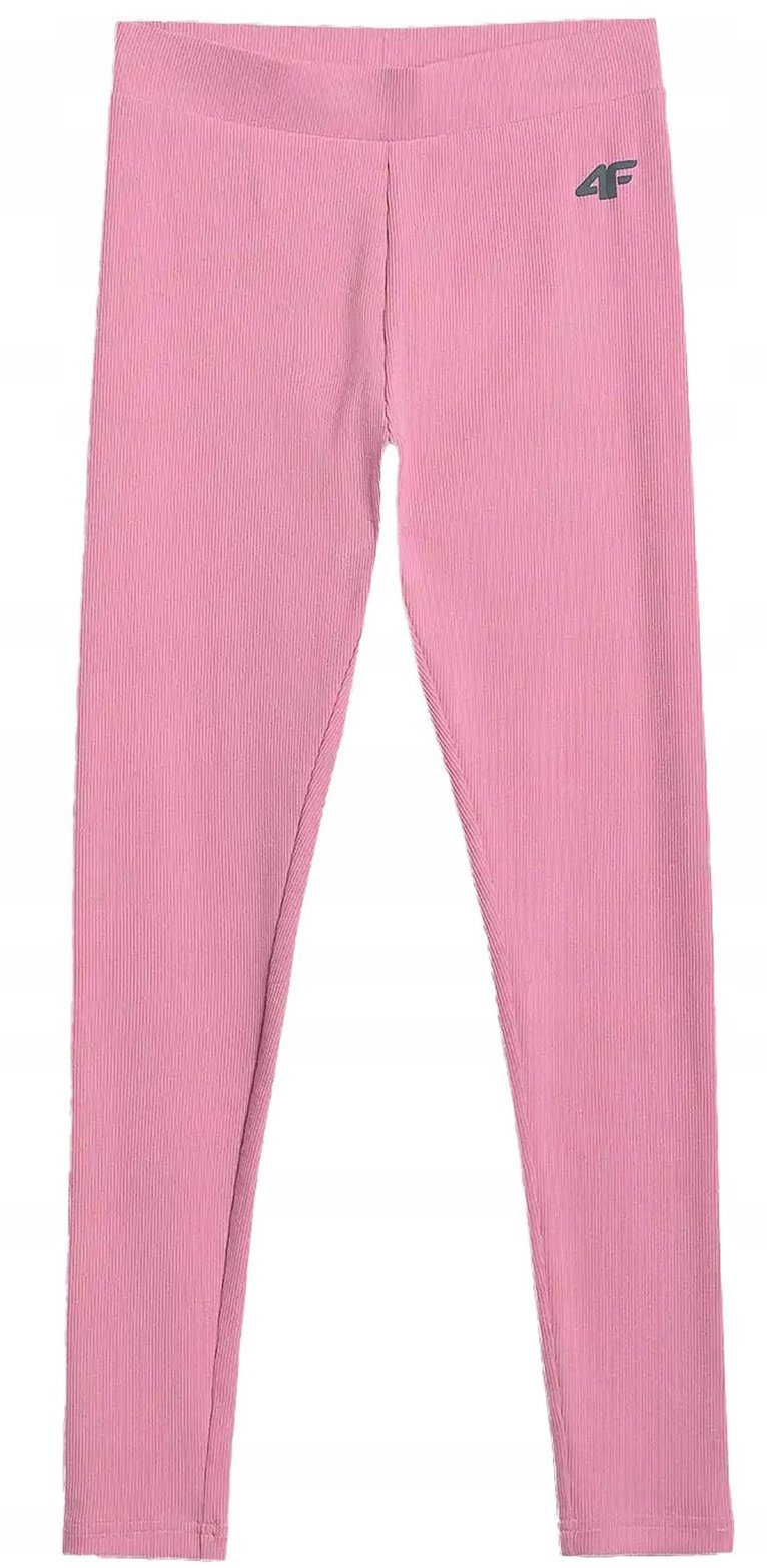 4f GETRY DLA DZIEWCZYNKI F270 4F LEGGINSY SPORTOWE DZIECIĘCE BAWEŁNIANE