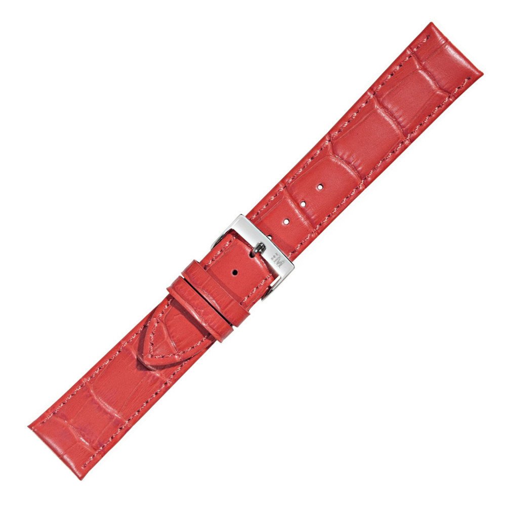 Pasek do zegarka Morellato A01X2269480083CR20 czerwony 20mm