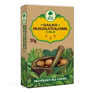 Dary Natury Gałka muszkatołowa cała 30g - - Przyprawy i zioła sypkie - miniaturka - grafika 1