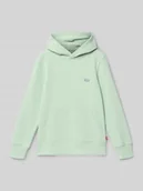 Swetry dla chłopców - Bluza z kapturem o kroju regular fit z mieszanki bawełny - miniaturka - grafika 1