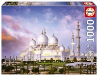 Puzzle - Educa, Puzzle, Wielki Meczet Szejka Zajida / Zjednoczone Emiraty Arabskie, 1000 el. - miniaturka - grafika 1