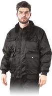 Odzież robocza - KURTKA OCHRONNA OCIEPLANA REIS BOMBER; CZARNY (XXXL) - miniaturka - grafika 1