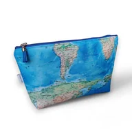 Kosmetyczki, organizery i kuferki - Kosmetyczka damska organizer do torebki etui saszetka do torby mapa - miniaturka - grafika 1