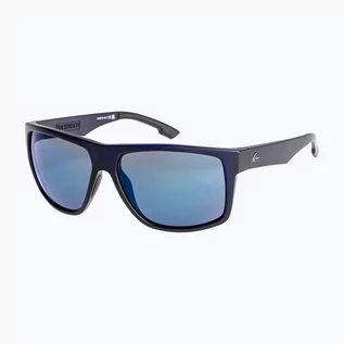 Okulary przeciwsłoneczne - Okulary przeciwsłoneczne męskie Quiksilver Transmission navy flash blue | WYSYŁKA W 24H | 30 DNI NA ZWROT - grafika 1