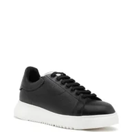 Trampki męskie - Emporio Armani Trampki | z dodatkiem skóry - miniaturka - grafika 1