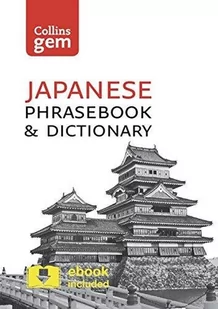 Japanese Phrasebook and Dictionary Gem Edition - Encyklopedie i leksykony - miniaturka - grafika 1