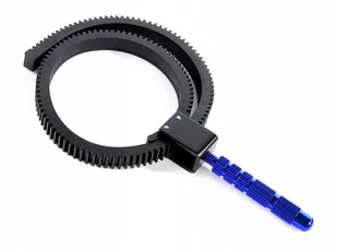 FOLLOW FOCUS ZĘBATKA NA OBIEKTYW USTAW OSTROŚĆ - Akcesoria fotograficzne - miniaturka - grafika 1