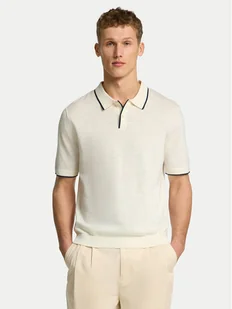 Selected Homme Sweter 16096391 Beżowy Regular Fit - Swetry męskie - miniaturka - grafika 1