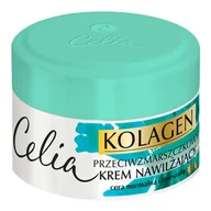 Kremy do twarzy - Celia Kolagen przeciwzmarszczkowy krem nawilżający z algami 50ml - miniaturka - grafika 1