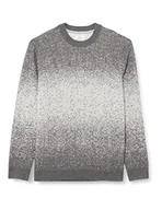 Swetry męskie - s.Oliver Big Size Sweter męski, szary, XXL, szary, XXL - miniaturka - grafika 1