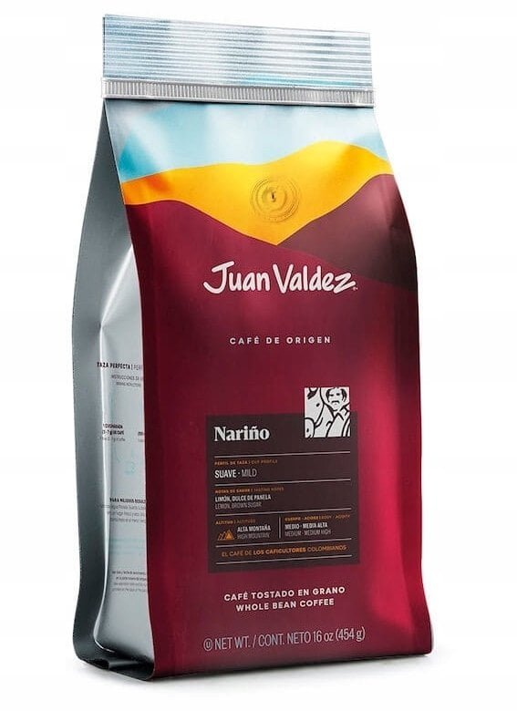 Kawa ziarnista Juan Valdez Kawa ziarnista Single Origin Narino 454g