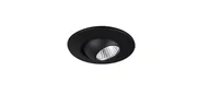 Oprawy, klosze i abażury - Maxlight oczko stropowe LED Max Yuca Fixed 3W 250lm 3000K 4,7cm czarne H0105 H0105 - miniaturka - grafika 1