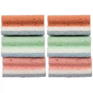 2x ZMYWAK KUCHENNY PROFILOWANY PRAKTYCZNA 3 SZT - Ściereczki, gąbki, czyściki - miniaturka - grafika 1