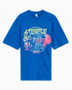 REEBOK- T-SHIRT MĘSKI - RBK SF TEMPLE FIGHT TEE HU1701 - Koszulki męskie - miniaturka - grafika 1