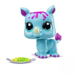 Littlest Pet Shop: Figurka, generacja 7, seria 3 - Nosorożec 141 - Figurki dla dzieci - miniaturka - grafika 1
