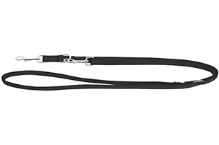 Kerbl Miami Plus Führleine, Schwarz, Doppelt 25Mm/200Cm - Smycze dla psów - miniaturka - grafika 1