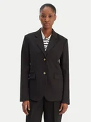 Marynarki i żakiety damskie - Tommy Hilfiger Marynarka Timeless WW0WW46662 Czarny Regular Fit - miniaturka - grafika 1