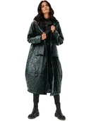 Kurtki damskie - Kurtka OVERSIZE nadruk autorski - miniaturka - grafika 1