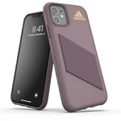 Etui i futerały do telefonów - Adidas SP Protective Pocket iPhone 11 Pro purpurowy/purple 37684 - miniaturka - grafika 1