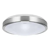 Lampy sufitowe - Ideus LAMPA sufitowa ALEX 03563 natynkowa OPRAWA okrągła LED 18W plafon IP44 srebrny biały 03563 - miniaturka - grafika 1
