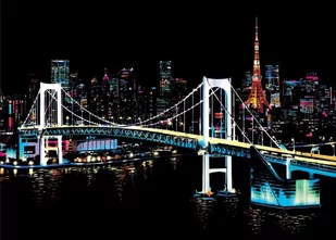 Magiczna Zdrapka - Tokio 40,5x28,5cm - Yuelu - Zabawki kreatywne Magiczna Zdrapka - Tokio 40,5x28,5cm - Yuelu - Zabawki kreatywne - miniaturka - grafika 1