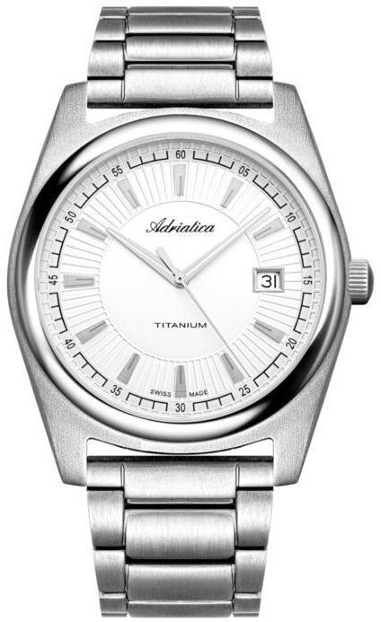 Zegarek męski Adriatica A8319.4113Q szary