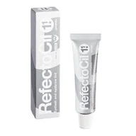 Akcesoria i kosmetyki do stylizacji brwi - Refectocil Eyelash And Eyebrow Tint henna do brwi i rzęs 1.1 Graphite 15 ml - miniaturka - grafika 1