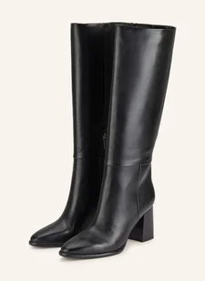 Guess Buty Perinna schwarz - Kozaki damskie - miniaturka - grafika 1