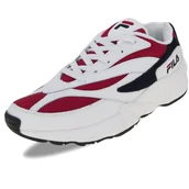 Buty sportowe męskie - Buty do biegania męskie Fila V94M Low białe - miniaturka - grafika 1