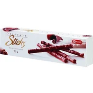 Przekąski dla dzieci - Carletti Czekoladowe paluszki mleczne chrupkie 75g - miniaturka - grafika 1