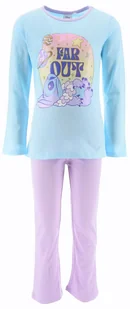 Piżama dla dziewczynek, Disney, Lilo i Stitch, bawełna, niebiesko-fioletowa, długi rękaw, rozmiar 104 cm - Moda i Uroda OUTLET - miniaturka - grafika 1