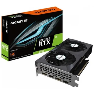 Gigabyte GeForce RTX 3050 EAGLE 8GB GV-N3050EAGLE-8GD - Karty graficzne - miniaturka - grafika 1