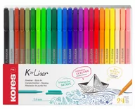 Cienkopisy - Cienkopis, 24 kolory - miniaturka - grafika 1