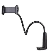 Uchwyty samochodowe do telefonów - AWEI AWEI uchwyt biurkowy X3 4"-10,5" czarny /black długie ramię AWEI043BLK - miniaturka - grafika 1