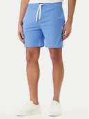 Piżamy męskie - Polo Ralph Lauren Szorty piżamowe 714965506013 Niebieski Slim Fit - miniaturka - grafika 1