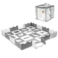 Maty piankowe - Sapphire Kids Mata puzzle z obrzeżami Sapphire Kids SK-19 safari MATA_SK-19_PIANKOWA - miniaturka - grafika 1