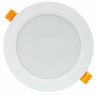 Lampy sufitowe - Oprawa DURE 3 DOWNLIGHT 12W Barwa Ciepła 230V 110st IP54 IK06 145x34 BIAŁY okrągła zasilacz zintegrowany SLI043007WW_PW - miniaturka - grafika 1